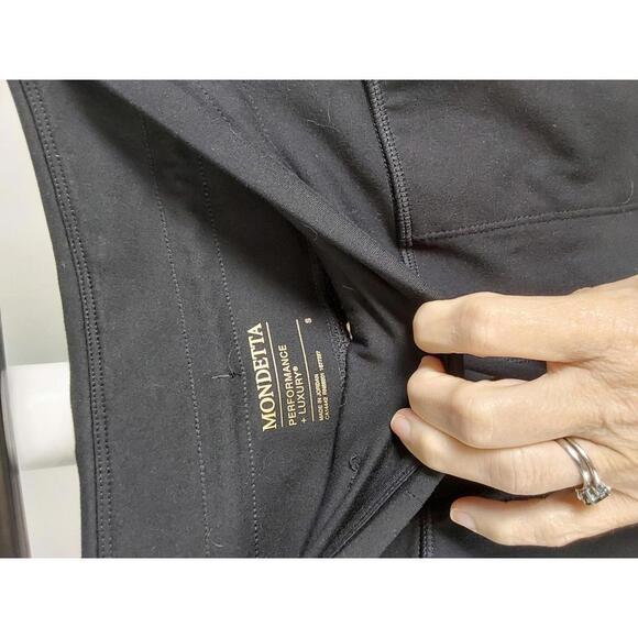 Mondetta Performance Luxury Black Yoga Pants - Picture 2 of 3